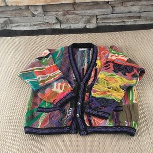 Coogie vintage cotton cardigan sweater size M/L
